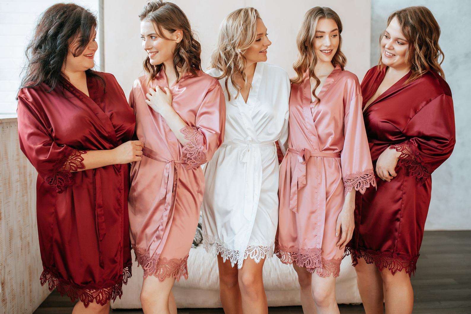 VovoRobesUS on Etsy: Bridesmaids Robes Embroidered
