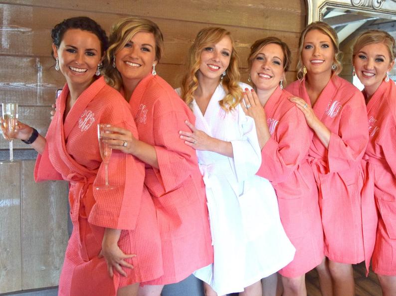 Clouet Street on Etsy: Personalized Bridesmaids Robes